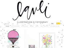 Tablet Screenshot of lavli.se